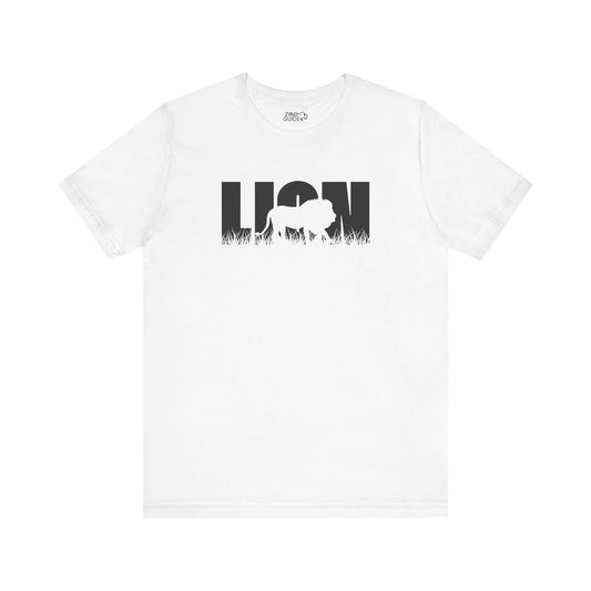 LION Adult Unisex Tee Shirt by Zoo Guide™