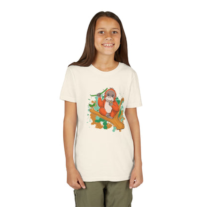 Orangutan Color Splash Youth Tee Shirt by Zoo Guide™