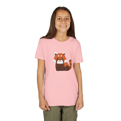 Red Panda Sitting Youth Tee Shirt by Zoo Guide™