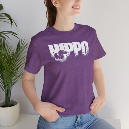 HIPPO Adult Unisex Tee Shirt by Zoo Guide™