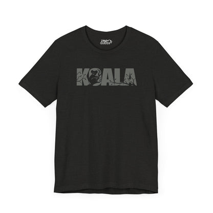 KOALA Color Adult Unisex Tee Shirt by Zoo Guide™