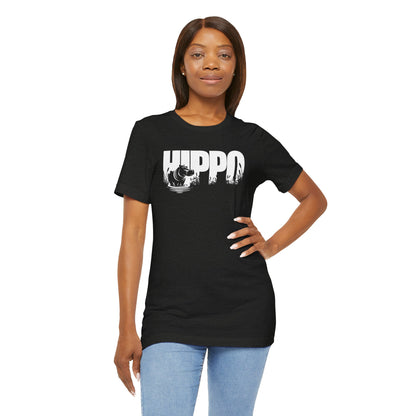 HIPPO Adult Unisex Tee Shirt by Zoo Guide™