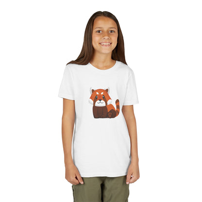 Red Panda Sitting Youth Tee Shirt by Zoo Guide™