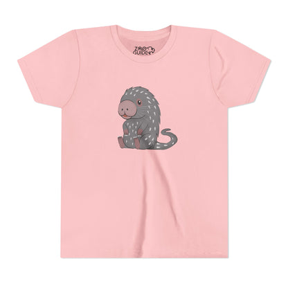 Brazilian Porcupine Kawaii Youth Tee Shirt by Zoo Guide™