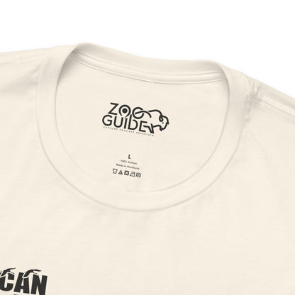 AFRICAN ELEPHANT Adult Unisex Tee Shirt by Zoo Guide™