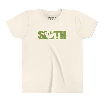 SLOTH Color Youth Tee Shirt by Zoo Guide™