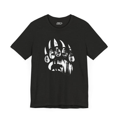 Bear Print Adult Unisex Tee Shirt by Zoo Guide™