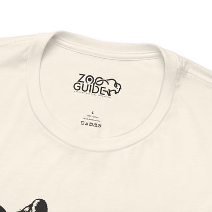 GORILLA Adult Unisex Tee Shirt by Zoo Guide™