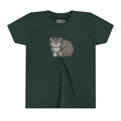 Pallas's Cat Youth Tee Shirt by Zoo Guide™