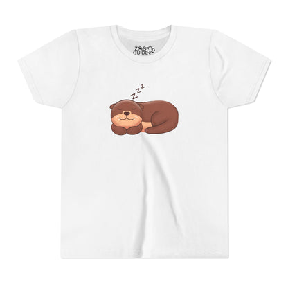 Otter Sleepin' Youth Tee Shirt by Zoo Guide™