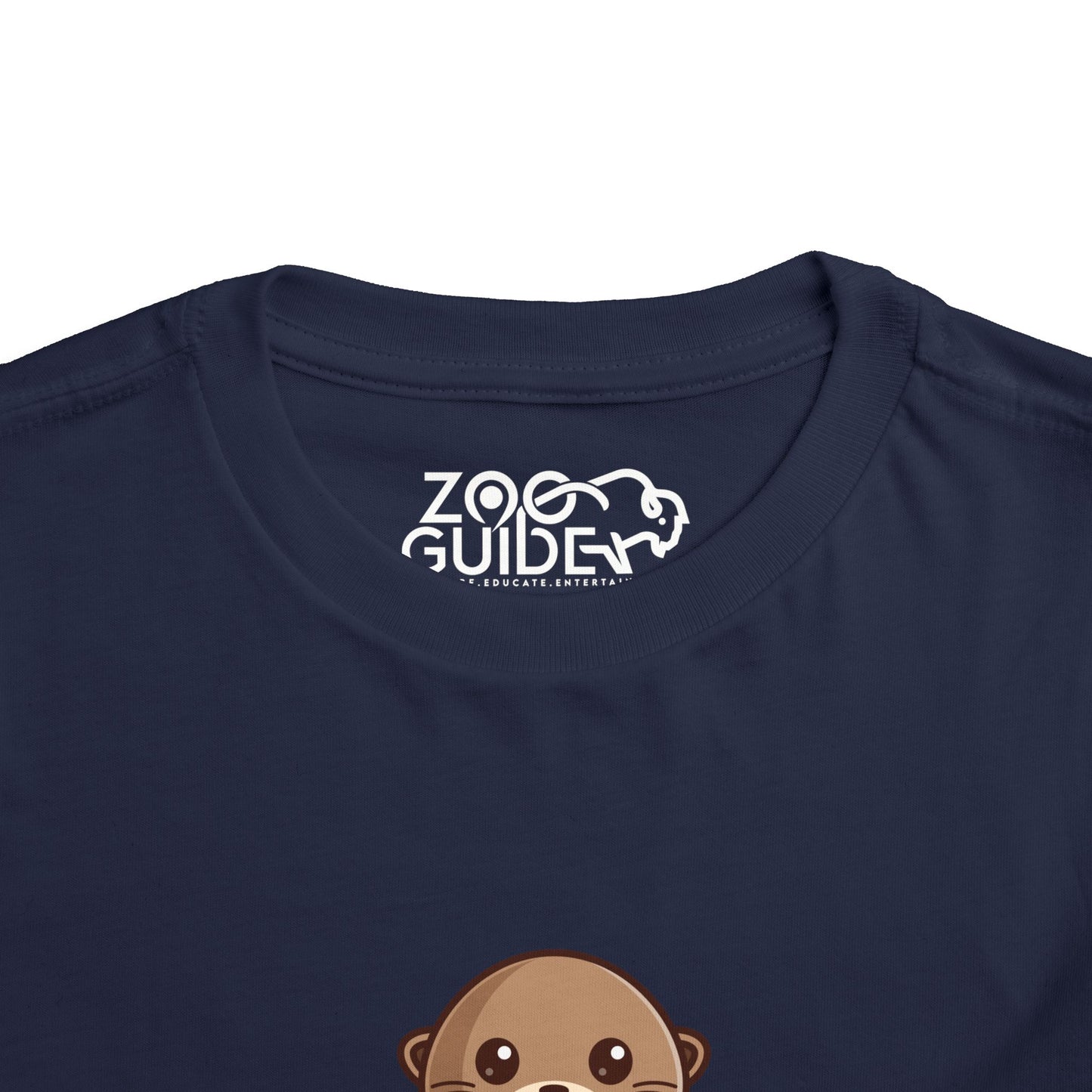 Otter Kawaii Style Toddler Tee Shirt by Zoo Guide™