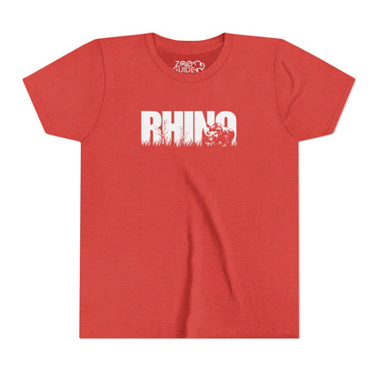 RHINO Youth Tee Shirt by Zoo Guide™