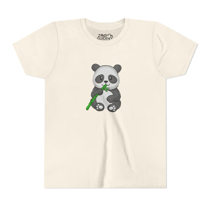 Giant Panda Bamboo Youth Tee Shirt by Zoo Guide™