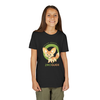 Fennec Fox in Zoo Guide™ Waypoint Icon Youth Tee Shirt by Zoo Guide™