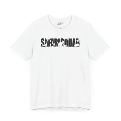 Safari Squad Adult Unisex Tee Shirt by Zoo Guide™
