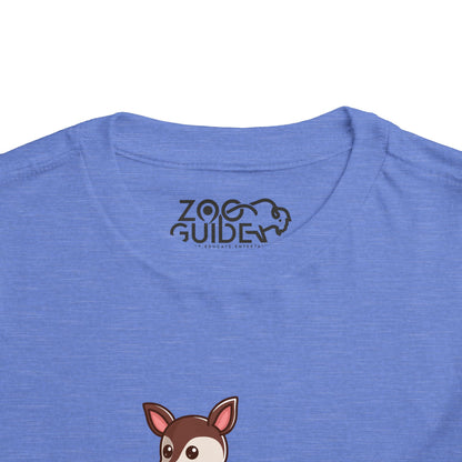 Okapi Kawaii Style Toddler Tee Shirt by Zoo Guide™