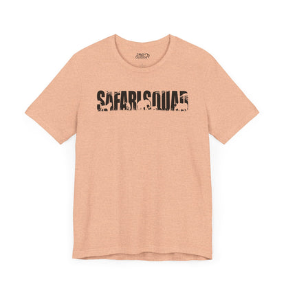 Safari Squad Adult Unisex Tee Shirt by Zoo Guide™