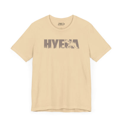 HYENA Color Adult Unisex Tee Shirt by Zoo Guide™