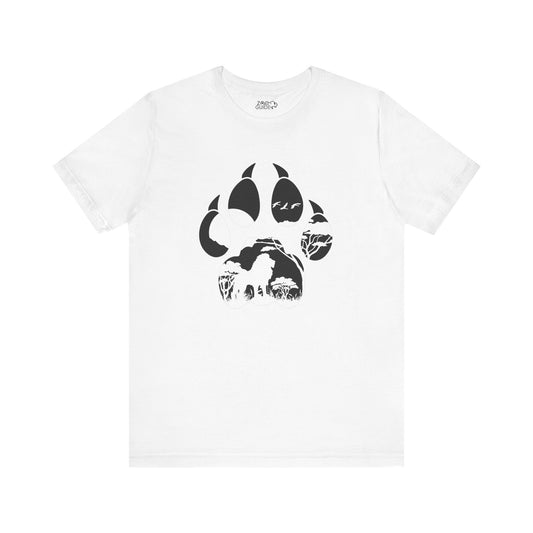 African Lion Print Adult Unisex Tee Shirt by Zoo Guide™