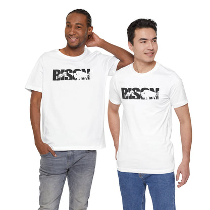 BISON Adult Unisex Tee Shirt by Zoo Guide™