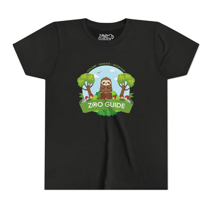 Sloth Youth Short Sleeve Tee by Zoo Guide™
