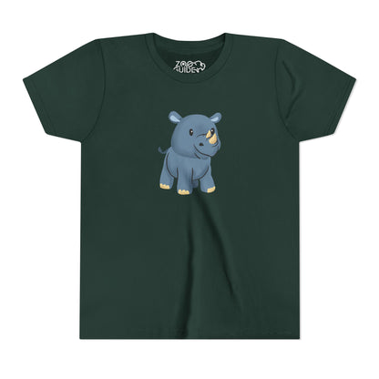 Rhino Youth Tee Shirt by Zoo Guide™