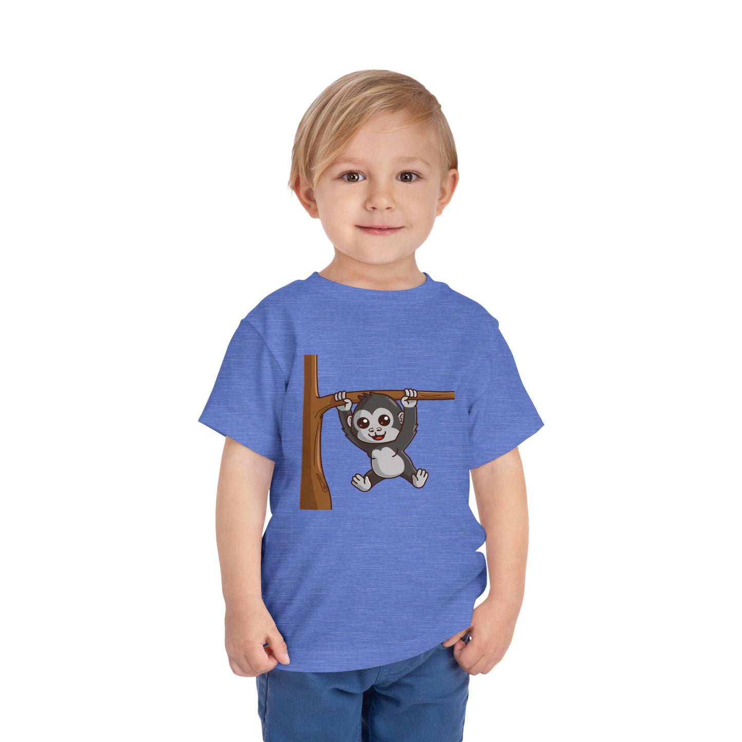 Gorilla Kawaii Style Toddler Tee Shirt by Zoo Guide™