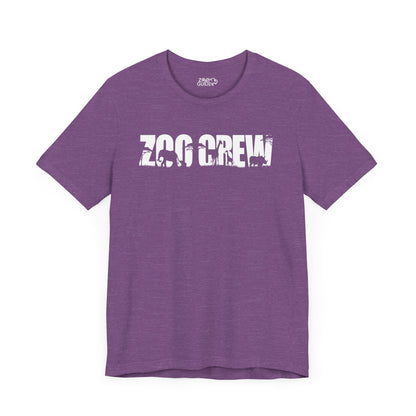ZOO CREW Adult Unisex Tee Shirt by Zoo Guide™