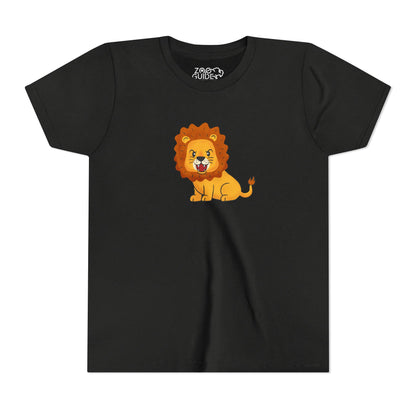 Lion Roaring Youth Tee Shirt by Zoo Guide™
