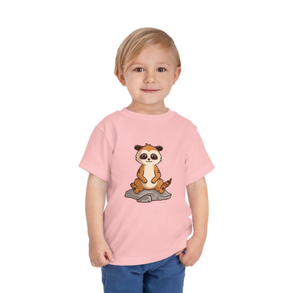 Meerkat Kawaii Style Toddler Tee Shirt by Zoo Guide™