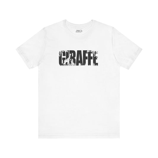 GIRAFFE Adult Unisex Tee Shirt by Zoo Guide™