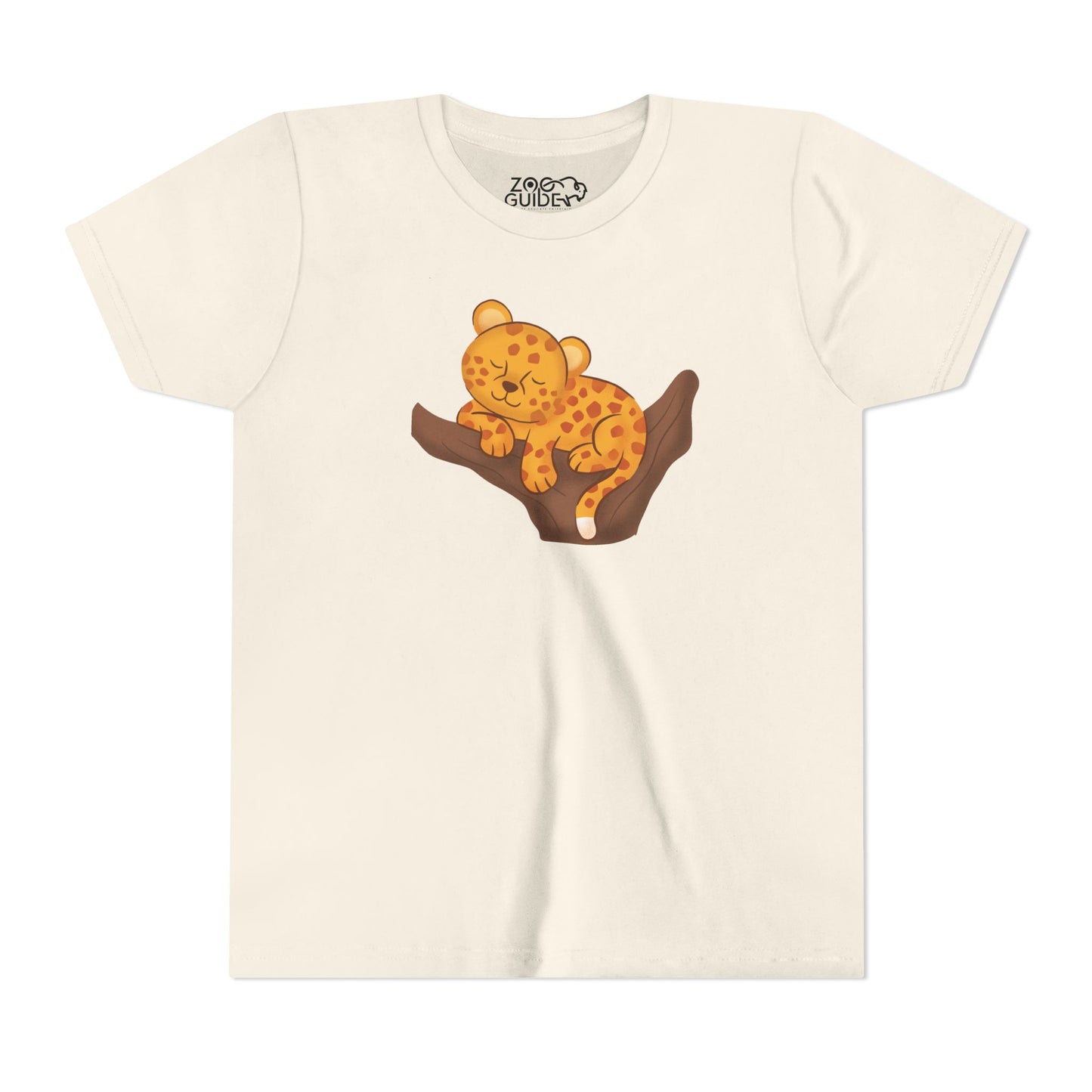 African Leopard in Tree Youth Tee Shirt by Zoo Guide™