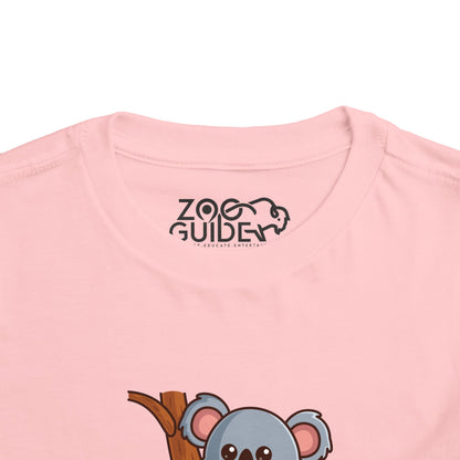 Koala Kawaii Style Toddler Tee Shirt by Zoo Guide™