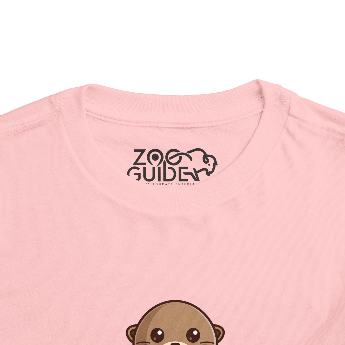 Otter Kawaii Style Toddler Tee Shirt by Zoo Guide™