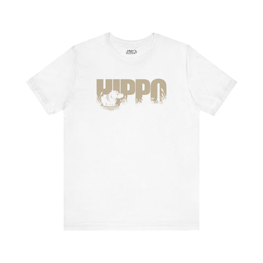 HIPPO Adult Unisex Tee Shirt by Zoo Guide™