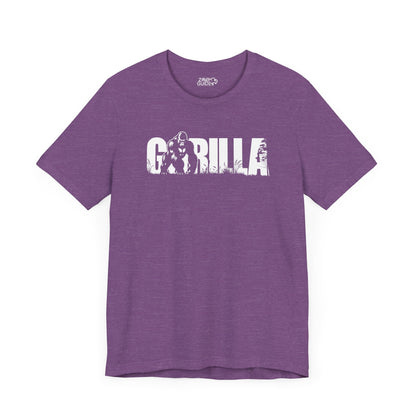 GORILLA Adult Unisex Tee Shirt by Zoo Guide™