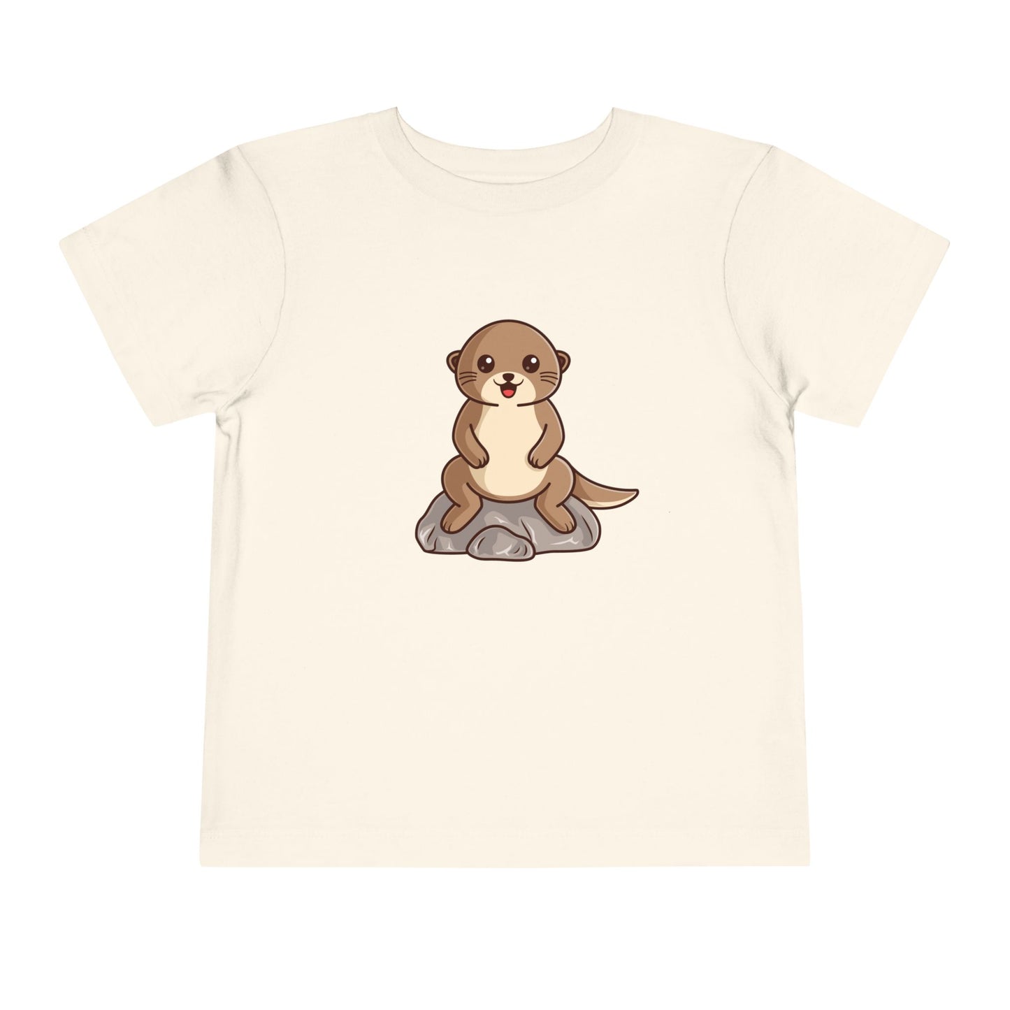 Otter Kawaii Style Toddler Tee Shirt by Zoo Guide™