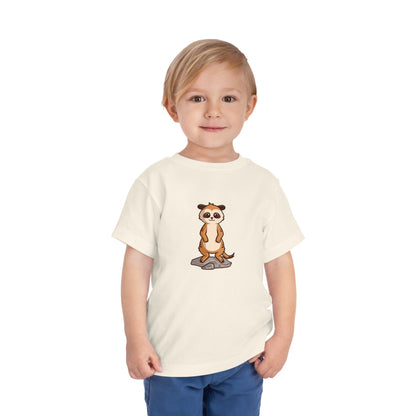 Meerkat Kawaii Style Toddler Tee Shirt by Zoo Guide™