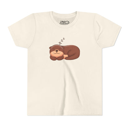 Otter Sleepin' Youth Tee Shirt by Zoo Guide™