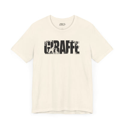 GIRAFFE Adult Unisex Tee Shirt by Zoo Guide™