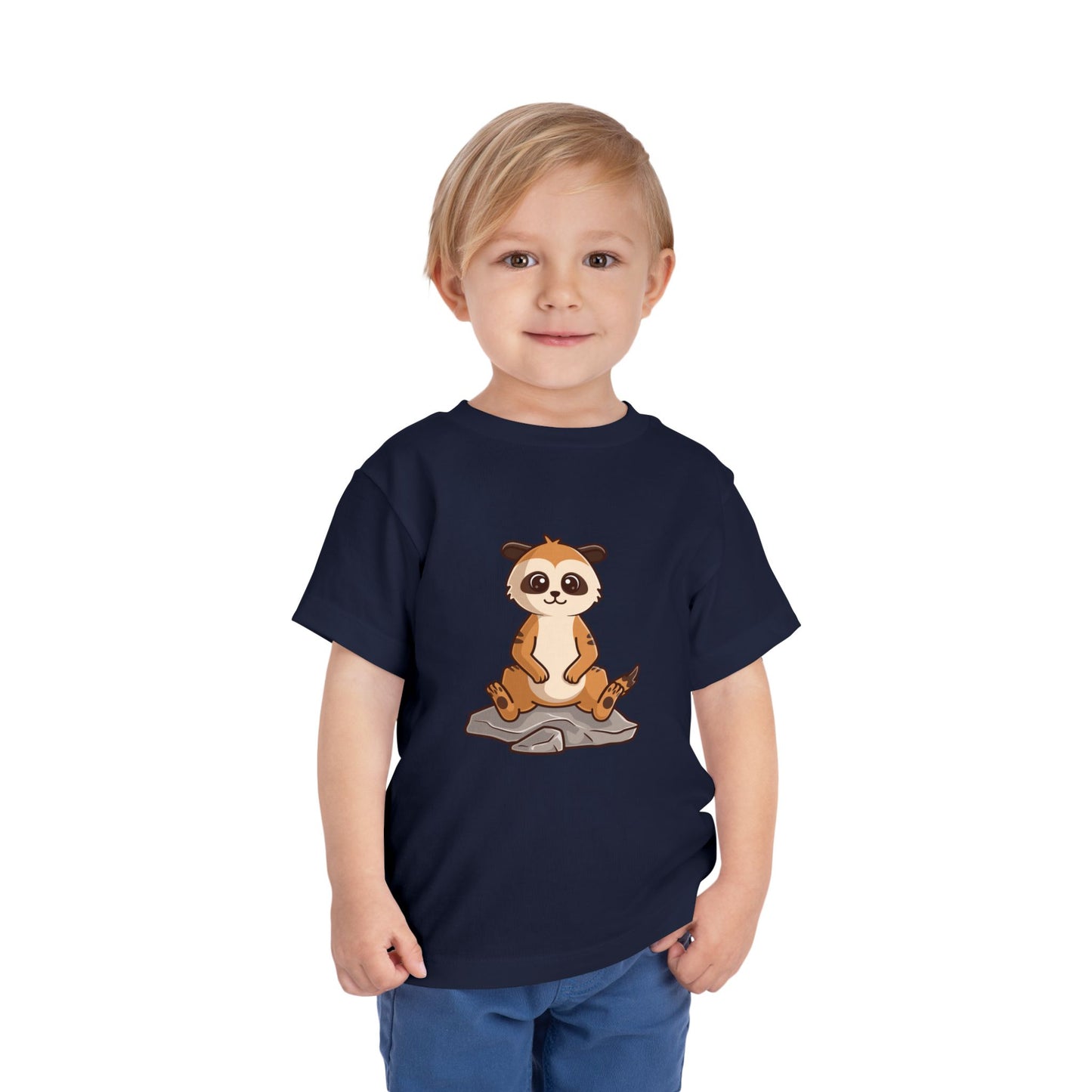 Meerkat Kawaii Style Toddler Tee Shirt by Zoo Guide™