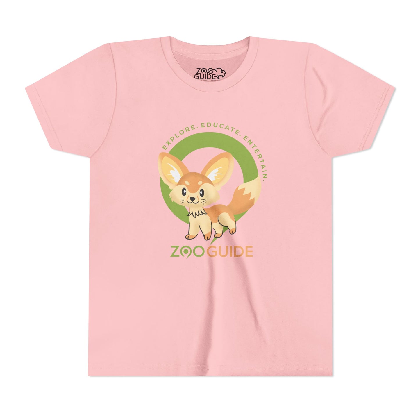 Fennec Fox in Zoo Guide™ Waypoint Icon Youth Tee Shirt by Zoo Guide™