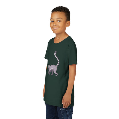 Ring-tailed Lemur Youth Tee Shirt by Zoo Guide™