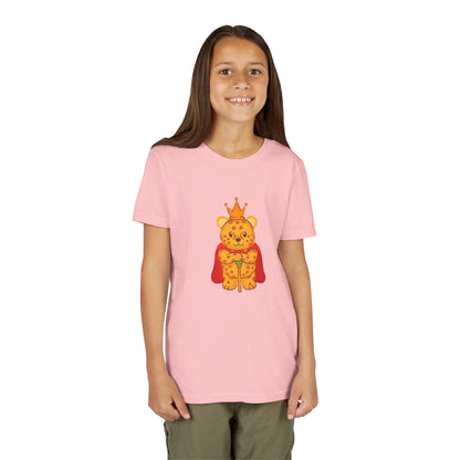 The Regal African Leopard Youth Tee Shirt by Zoo Guide™