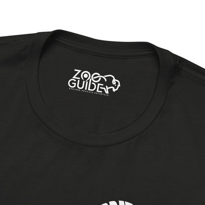 Bison Word Art Adult Unisex Short Sleeve Tee