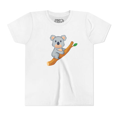 Koala on Branch Youth Tee Shirt by Zoo Guide™