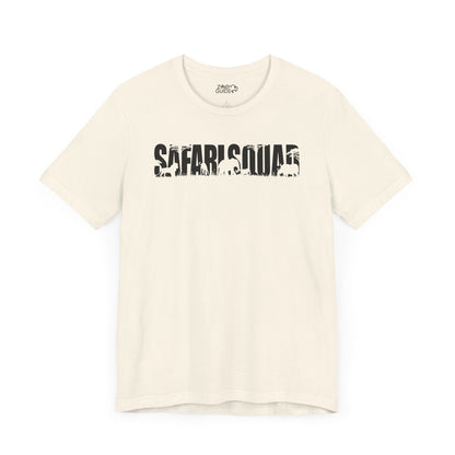Safari Squad Adult Unisex Tee Shirt by Zoo Guide™
