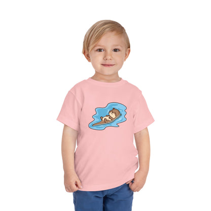 Otter Kawaii Style Toddler Tee Shirt by Zoo Guide™