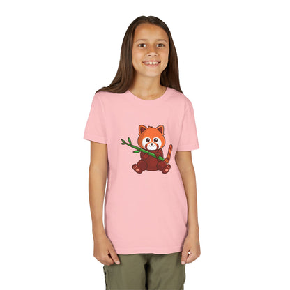 Red Panda Kawaii Style Youth Tee Shirt by Zoo Guide™