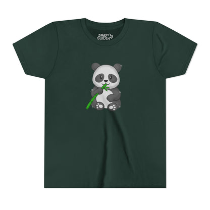 Giant Panda Bamboo Youth Tee Shirt by Zoo Guide™